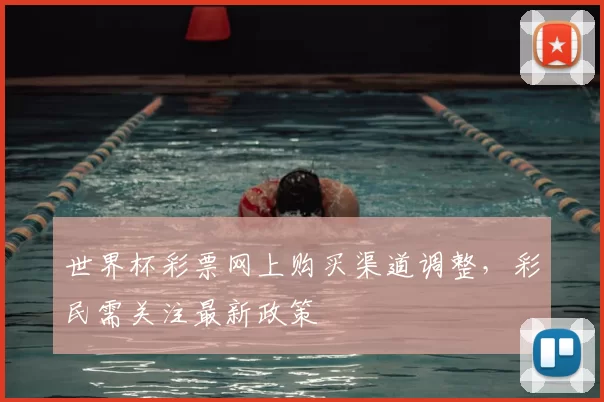 世界杯彩票网上购买渠道调整，彩民需关注最新政策