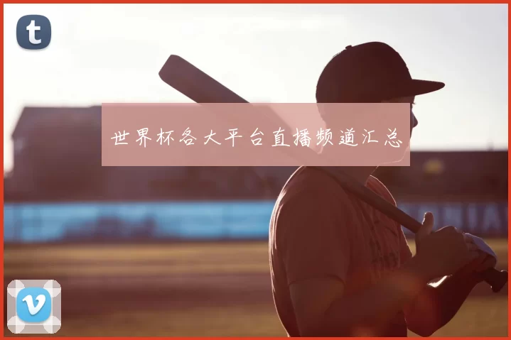 世界杯各大平台直播频道汇总