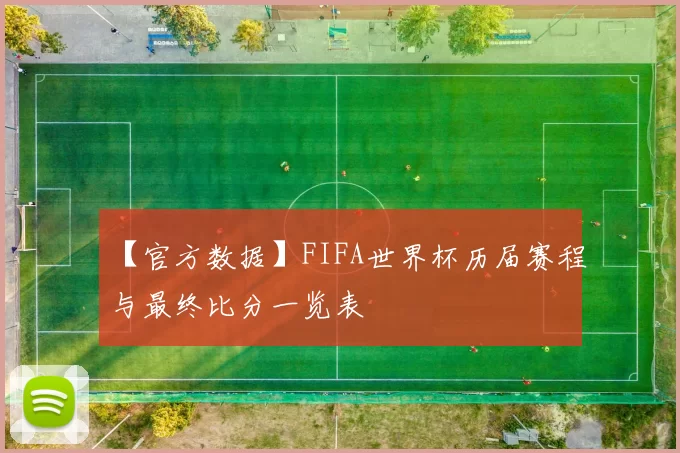 【官方数据】FIFA世界杯历届赛程与最终比分一览表
