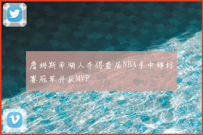 詹姆斯率湖人夺得首届NBA季中锦标赛冠军并获MVP